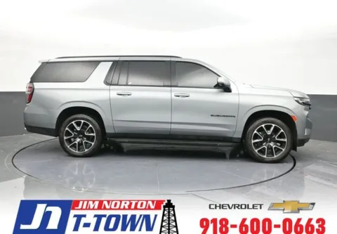 Gray 2023 Chevrolet Suburban RST for sale in Tulsa, OK