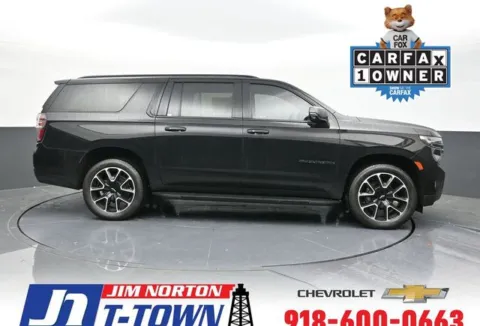 Black 2022 Chevrolet Suburban RST for sale in Tulsa, OK
