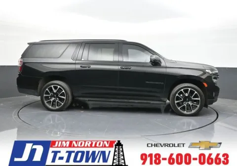 Black 2022 Chevrolet Suburban RST for sale in Tulsa, OK