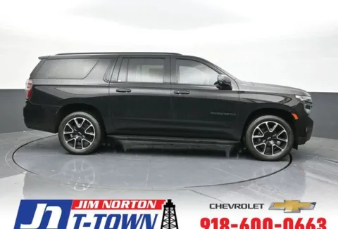 Black 2022 Chevrolet Suburban RST for sale in Tulsa, OK