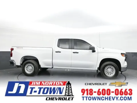 White 2026 Chevrolet Silverado 1500 WT for sale in Tulsa, OK