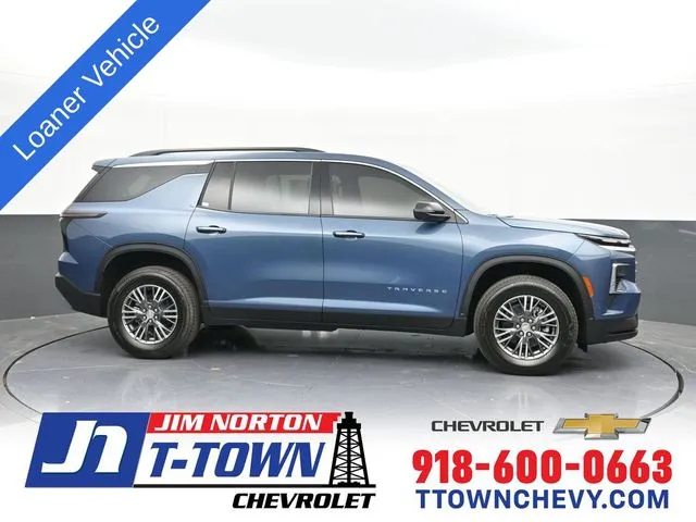 Blue 2026 Chevrolet Traverse LT for sale in Tulsa, OK