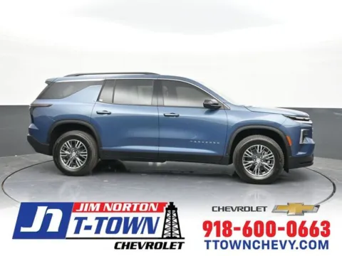 Blue 2026 Chevrolet Traverse LT for sale in Tulsa, OK