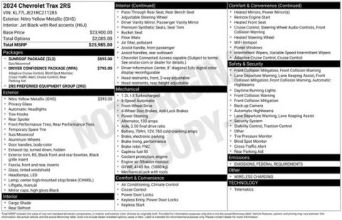 More photos of 2024 Chevrolet Trax 2RS at Jim Norton T-Town Chevrolet, OK