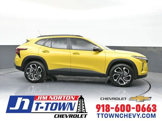 Yellow 2024 Chevrolet Trax 2RS for sale in Tulsa, OK
