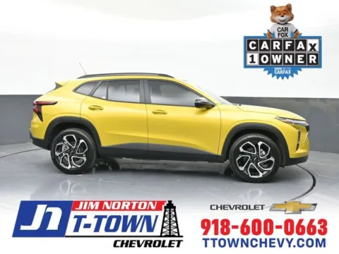 Yellow 2024 Chevrolet Trax 2RS for sale in Tulsa, OK