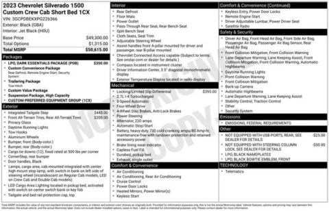 More photos of 2023 Chevrolet Silverado 1500 Custom at Jim Norton T-Town Chevrolet, OK