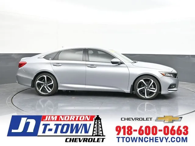 Silver 2020 Honda Accord Sport for sale in Tulsa, OK