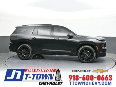 Black 2026 Chevrolet Traverse RS for sale in Tulsa, OK