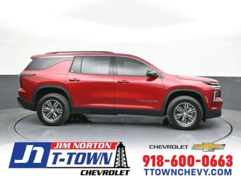 Red 2026 Chevrolet Traverse LT for sale in Tulsa, OK