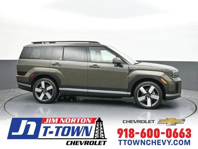 Green 2025 Hyundai Santa Fe Hybrid Limited for sale in Tulsa, OK