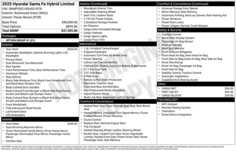 Another view of 2025 Hyundai Santa Fe Hybrid Limited for sale in Tulsa, OK at Jim Norton T-Town Chevrolet