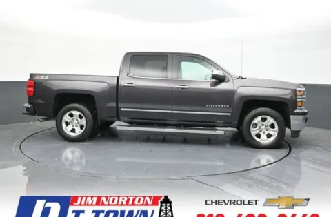 Gray 2015 Chevrolet Silverado 1500 LTZ for sale in Tulsa, OK