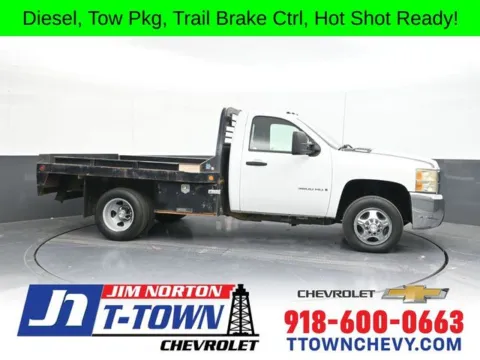 White 2009 Chevrolet Silverado 3500HD LT for sale in Tulsa, OK