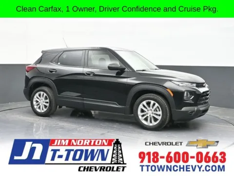 Black 2021 Chevrolet TrailBlazer LS for sale in Tulsa, OK