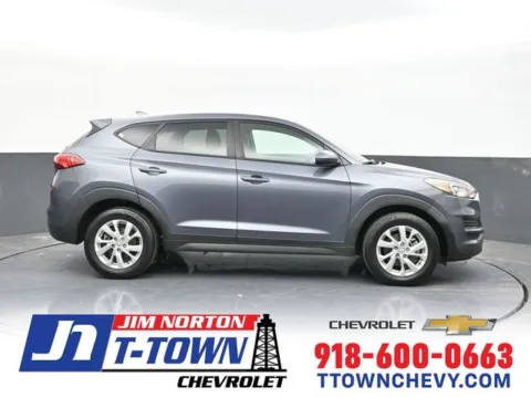 Gray 2021 Hyundai Tucson SE for sale in Tulsa, OK