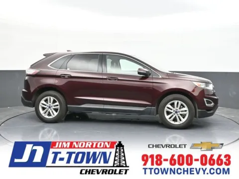 Red 2018 Ford Edge SEL for sale in Tulsa, OK