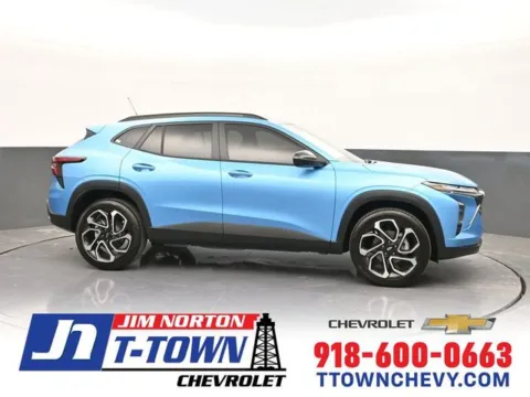 Blue 2025 Chevrolet Trax 2RS for sale in Tulsa, OK