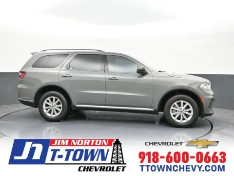 Gray 2023 Dodge Durango SXT for sale in Tulsa, OK