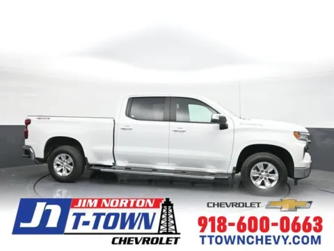 White 2024 Chevrolet Silverado 1500 LT for sale in Tulsa, OK