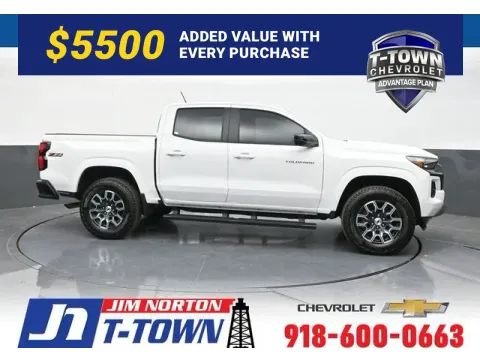 White 2025 Chevrolet Colorado Z71 for sale in Tulsa, OK