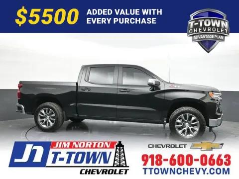 Black 2026 Chevrolet Silverado 1500 LT for sale in Tulsa, OK