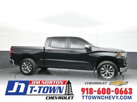 Black 2026 Chevrolet Silverado 1500 LT for sale in Tulsa, OK