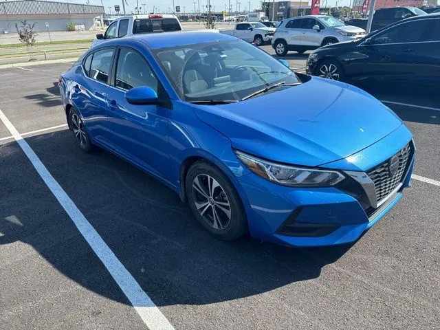 Blue 2023 Nissan Sentra SV for sale in Tulsa, OK