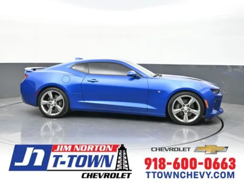 Blue 2018 Chevrolet Camaro SS for sale in Tulsa, OK