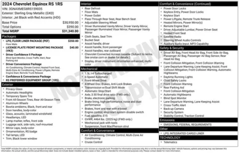 More photos of 2024 Chevrolet Equinox RS at Jim Norton T-Town Chevrolet, OK