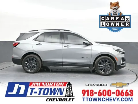 Gray 2024 Chevrolet Equinox RS for sale in Tulsa, OK