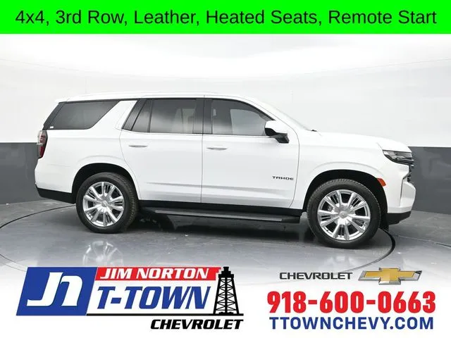 White 2021 Chevrolet Tahoe LT for sale in Tulsa, OK