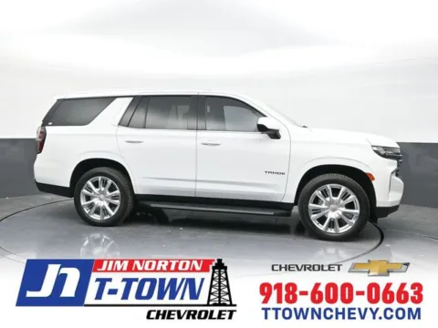 White 2021 Chevrolet Tahoe LT for sale in Tulsa, OK
