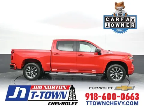 Red 2022 Chevrolet Silverado 1500 RST for sale in Tulsa, OK