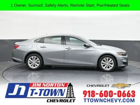 Gray 2024 Chevrolet Malibu LT for sale in Tulsa, OK