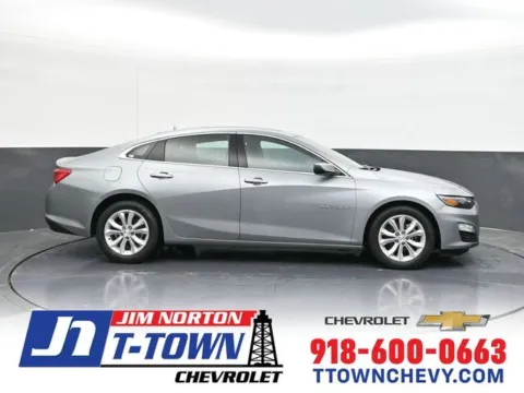 Gray 2024 Chevrolet Malibu LT for sale in Tulsa, OK