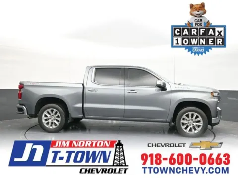 Gray 2020 Chevrolet Silverado 1500 LTZ for sale in Tulsa, OK
