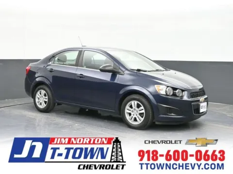 Blue 2015 Chevrolet Sonic LT for sale in Tulsa, OK