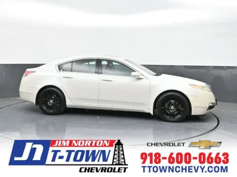 White 2010 Acura TL 3.5 for sale in Tulsa, OK