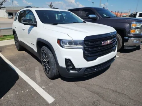 White 2021 GMC Acadia SLT for sale in Tulsa, OK