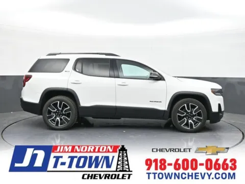 White 2021 GMC Acadia SLT for sale in Tulsa, OK