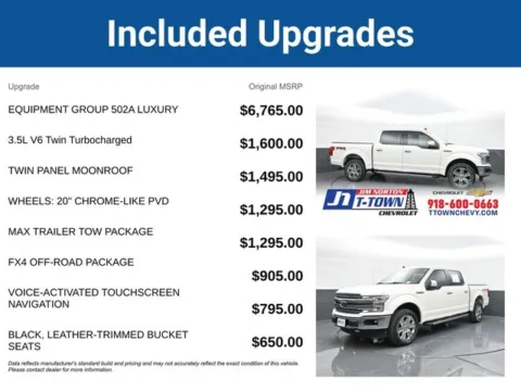 More photos of 2020 Ford F-150 Lariat at Jim Norton T-Town Chevrolet, OK