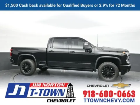 Black 2025 Chevrolet Silverado 2500HD High Country for sale in Tulsa, OK