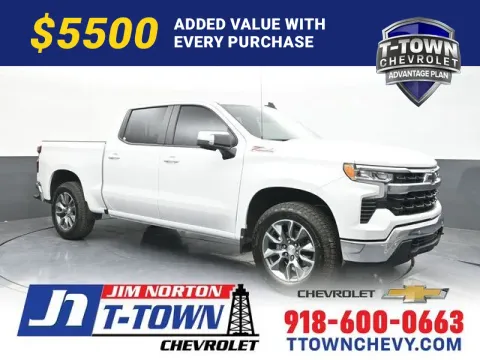 White 2026 Chevrolet Silverado 1500 LT for sale in Tulsa, OK