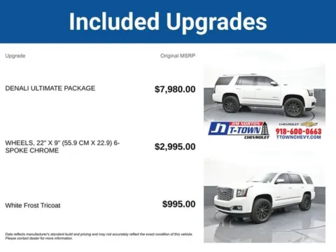 More photos of 2018 GMC Yukon Denali at Jim Norton T-Town Chevrolet, OK