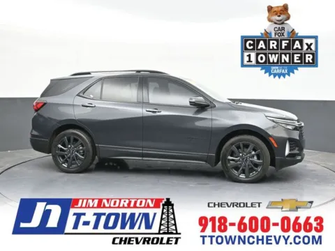 Gray 2022 Chevrolet Equinox RS for sale in Tulsa, OK