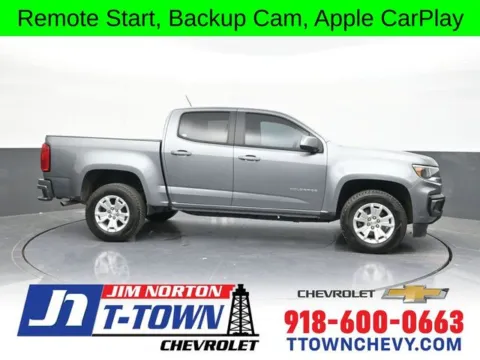 Gray 2022 Chevrolet Colorado LT for sale in Tulsa, OK