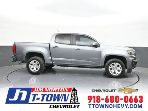 Gray 2022 Chevrolet Colorado LT for sale in Tulsa, OK