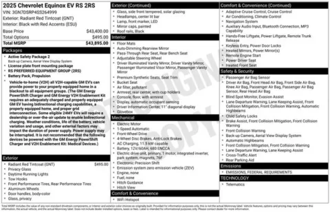 More photos of 2025 Chevrolet Equinox EV RS at Jim Norton T-Town Chevrolet, OK