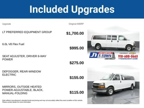 More photos of 2020 Chevrolet Express 3500 LT at Jim Norton T-Town Chevrolet, OK